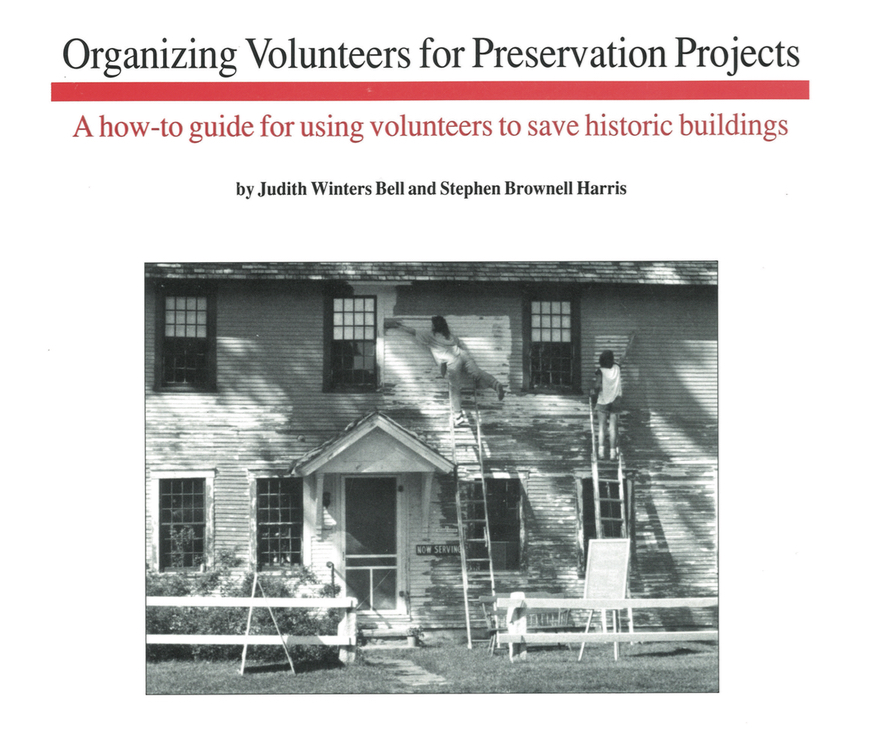 Here's help for organizations and communities who want to save treasured old buildings for community use. This practical handbook by Judi Bell and Steve Harris tells you how to carry out a successful preservation project using a volunteer workforce and limited funds.